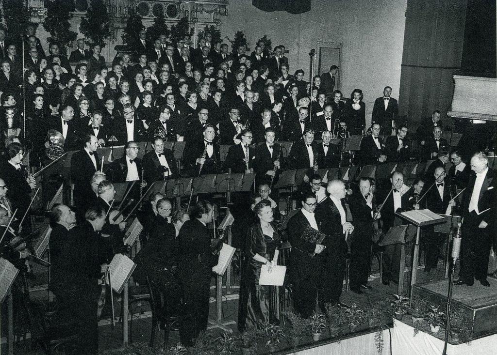 Photo de la Création du Stabat Mater de Poulenc au Palais des Fêtes de Strasbourg